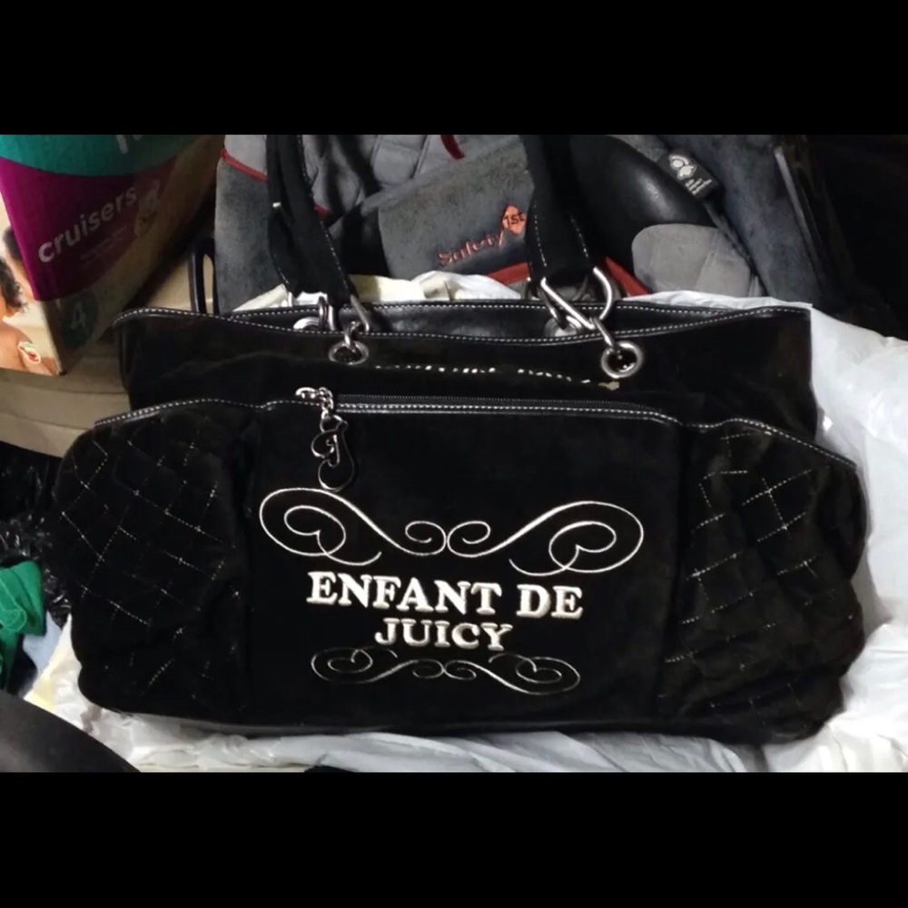 Juicy couture diaper bag